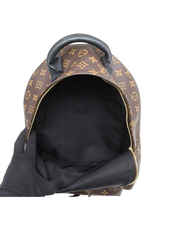 Louis Vuitton Backpack Monogram Palm Spring MM Black main image 10